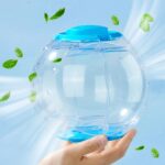 Pet Multiverse hamster exercise ball India open showing interior space for Syrian and dwarf hamsters to run