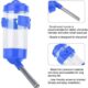 Pet Multiverse automatic hamster water bottle 80ml attached to a wire cage